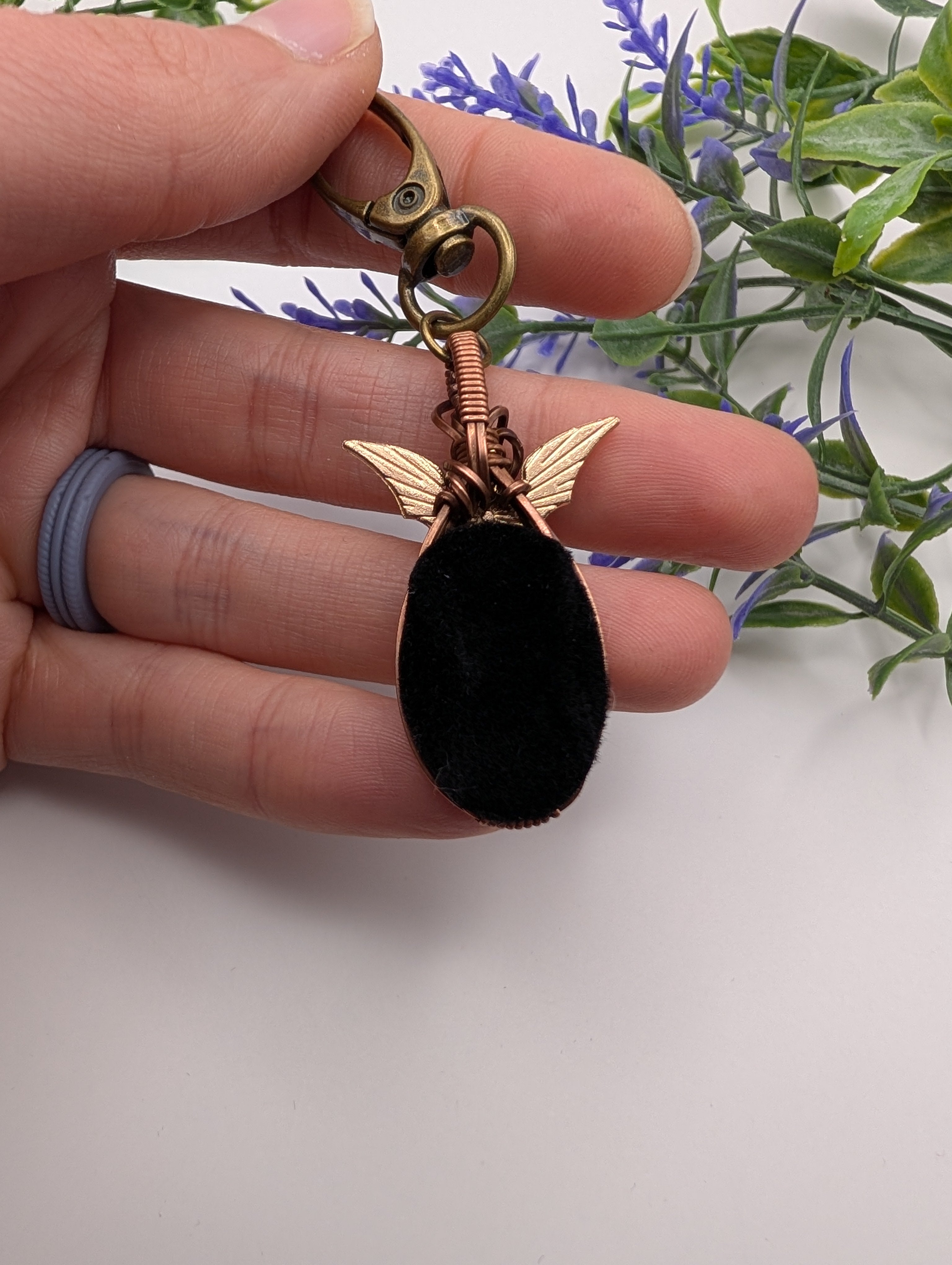 Batty Jasper Dangle #1