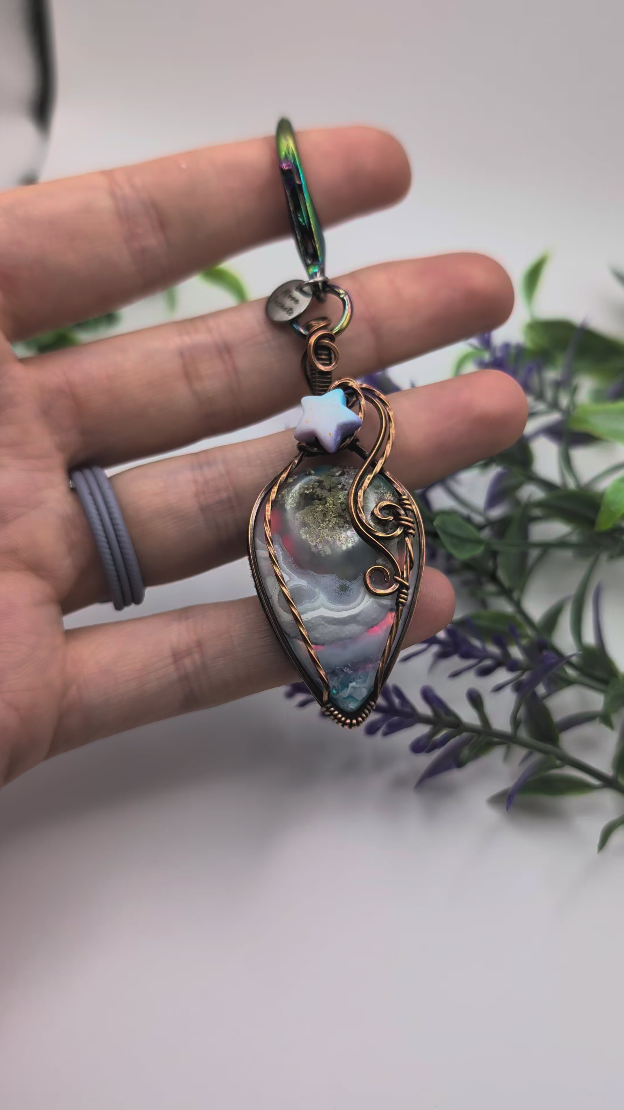 Rainbow Star Dangle