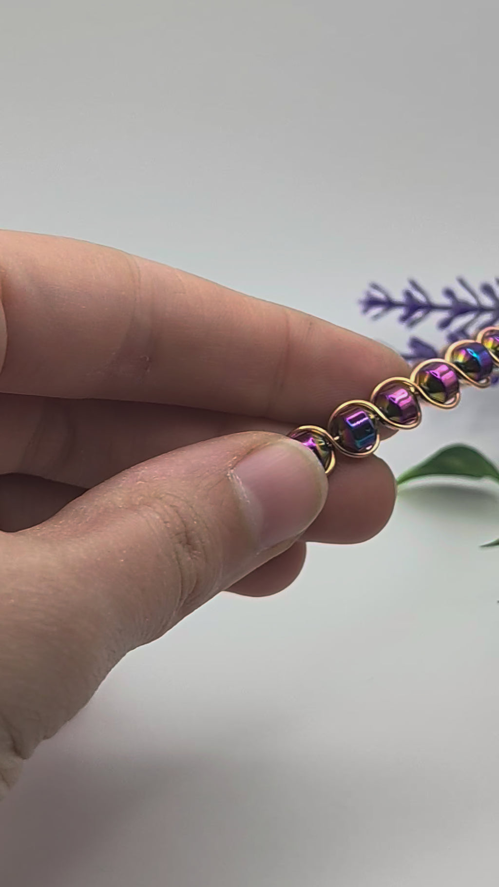 Rainbow Sugar Bottle Bracelet