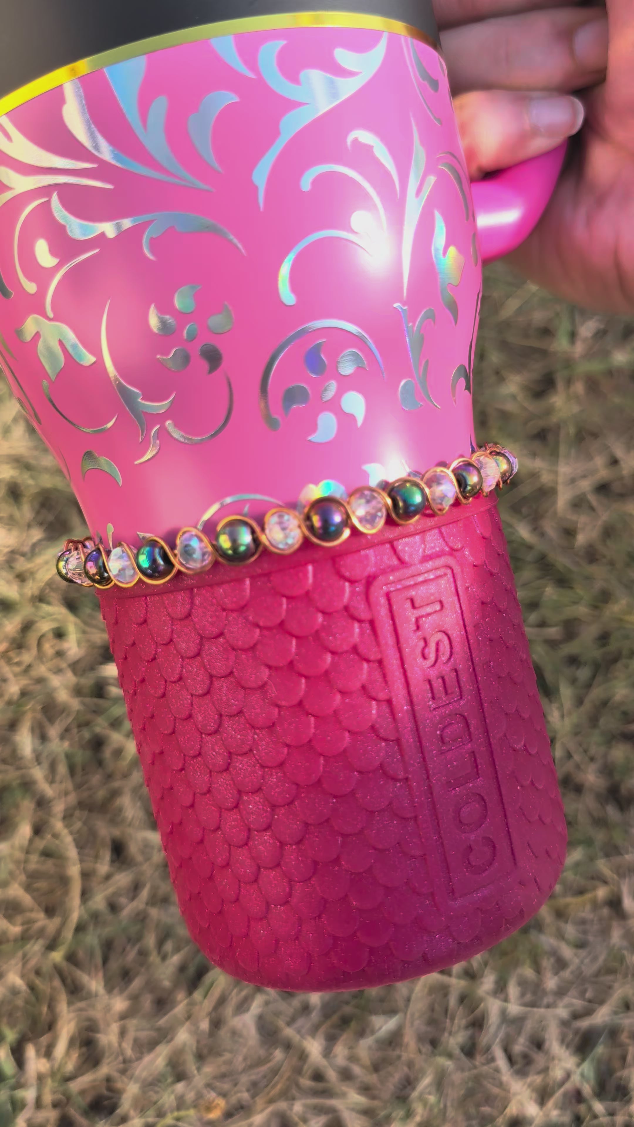Dark Rainbow Bottle Bracelet