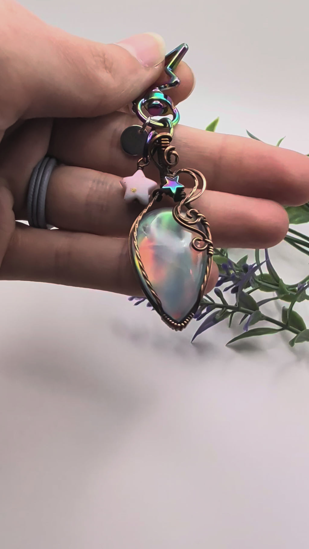 Starry Aurora Dangle