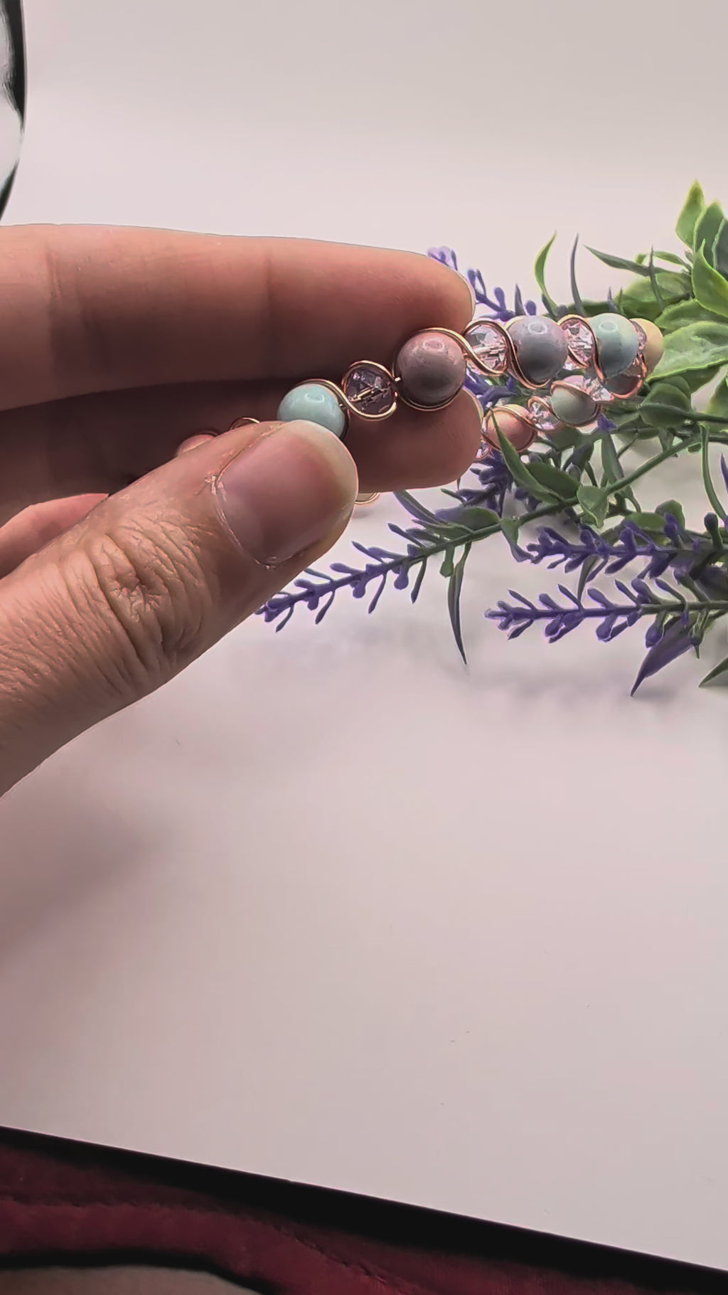 Pastel Rainbow Bottle Bracelet