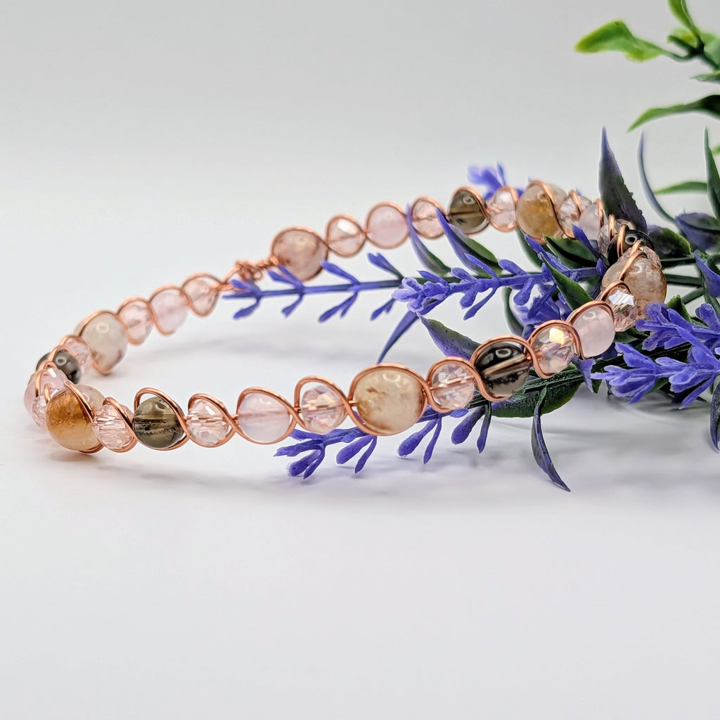 Fire Quartz Bottle Bracelet
