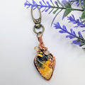 Bumble Bee Jasper Dangle (Read Safety Note)