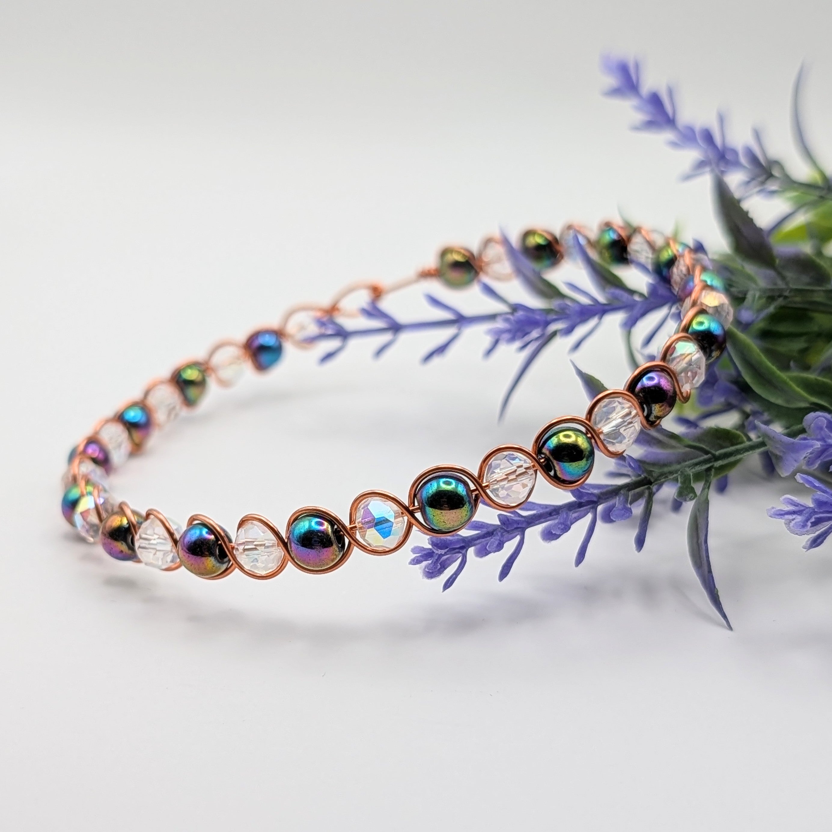 Dark Rainbow Bottle Bracelet
