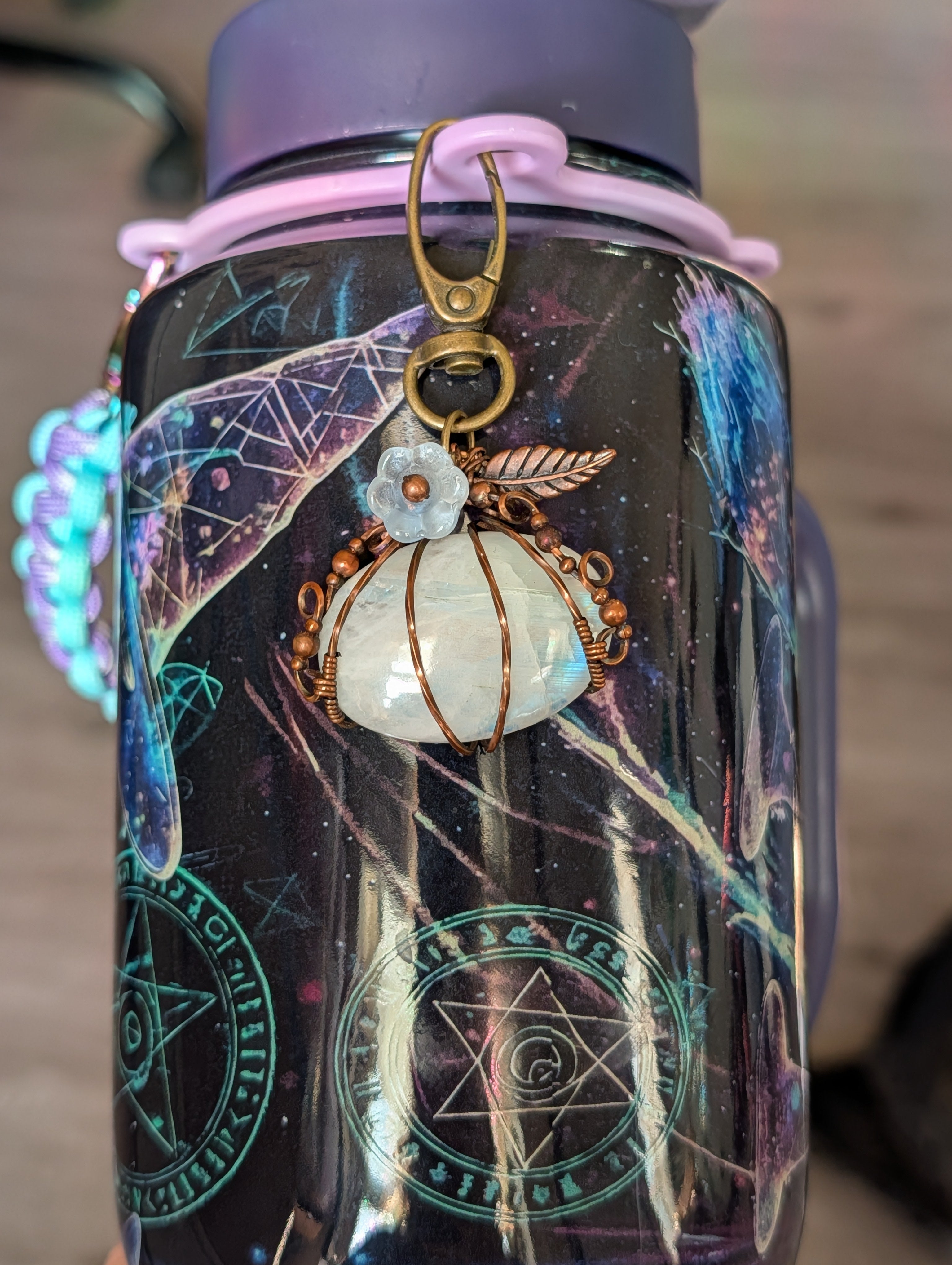 The Ice Pumpkin Dangle