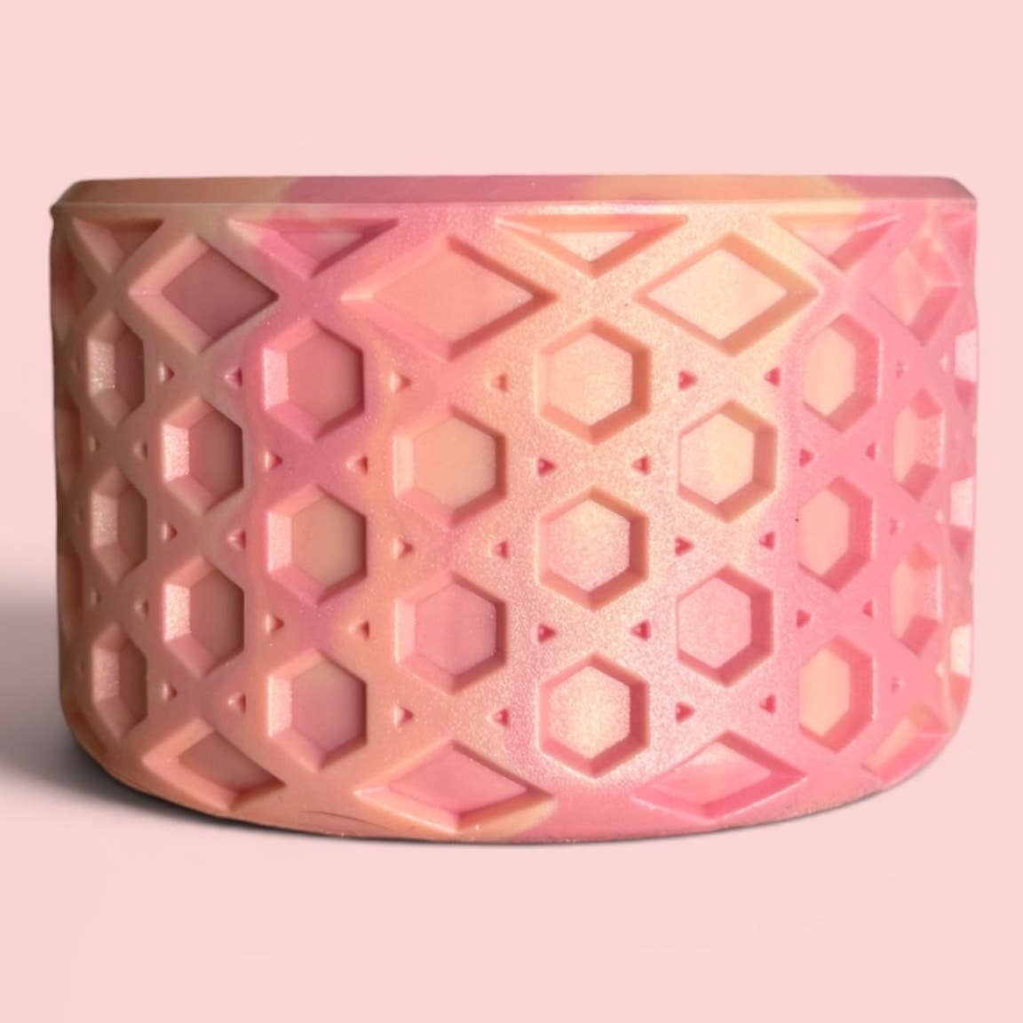 Pastel Peach Shimmer Bottle Boot