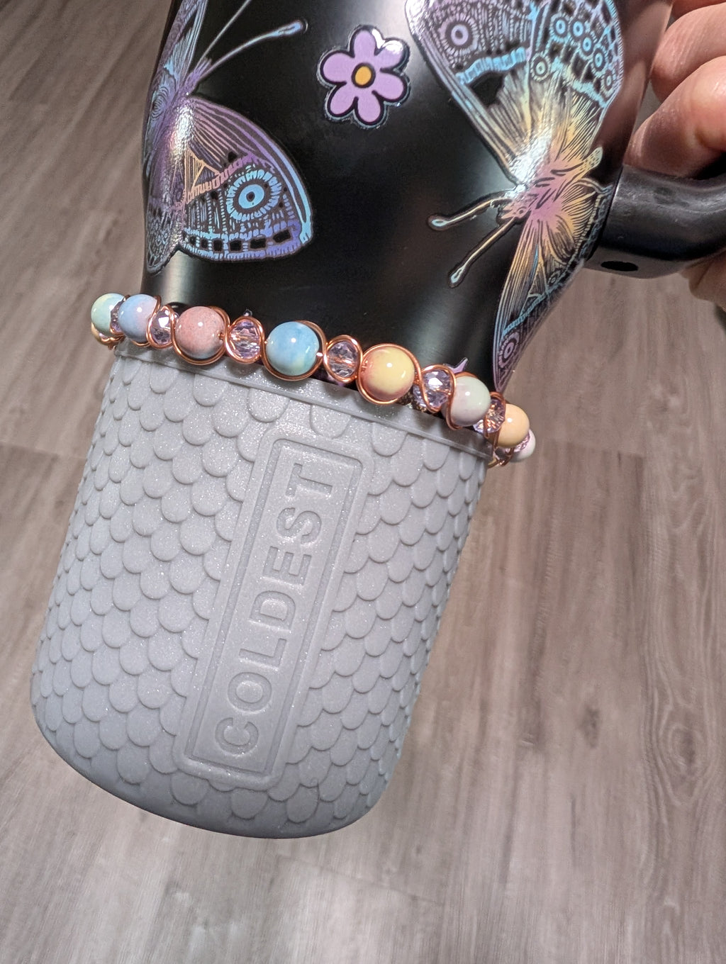 Pastel Rainbow Bottle Bracelet