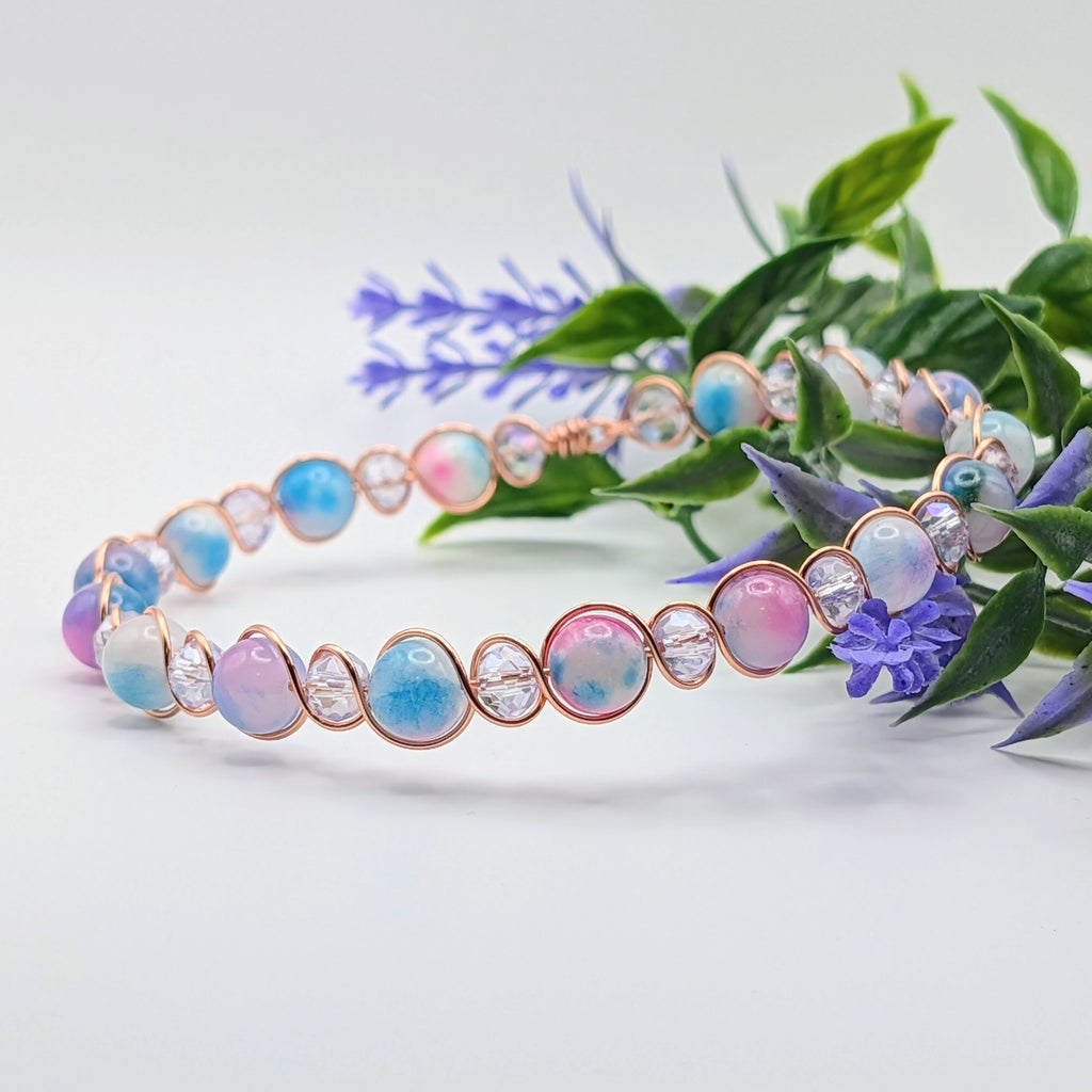 Cotton Candy Bottle Bracelet