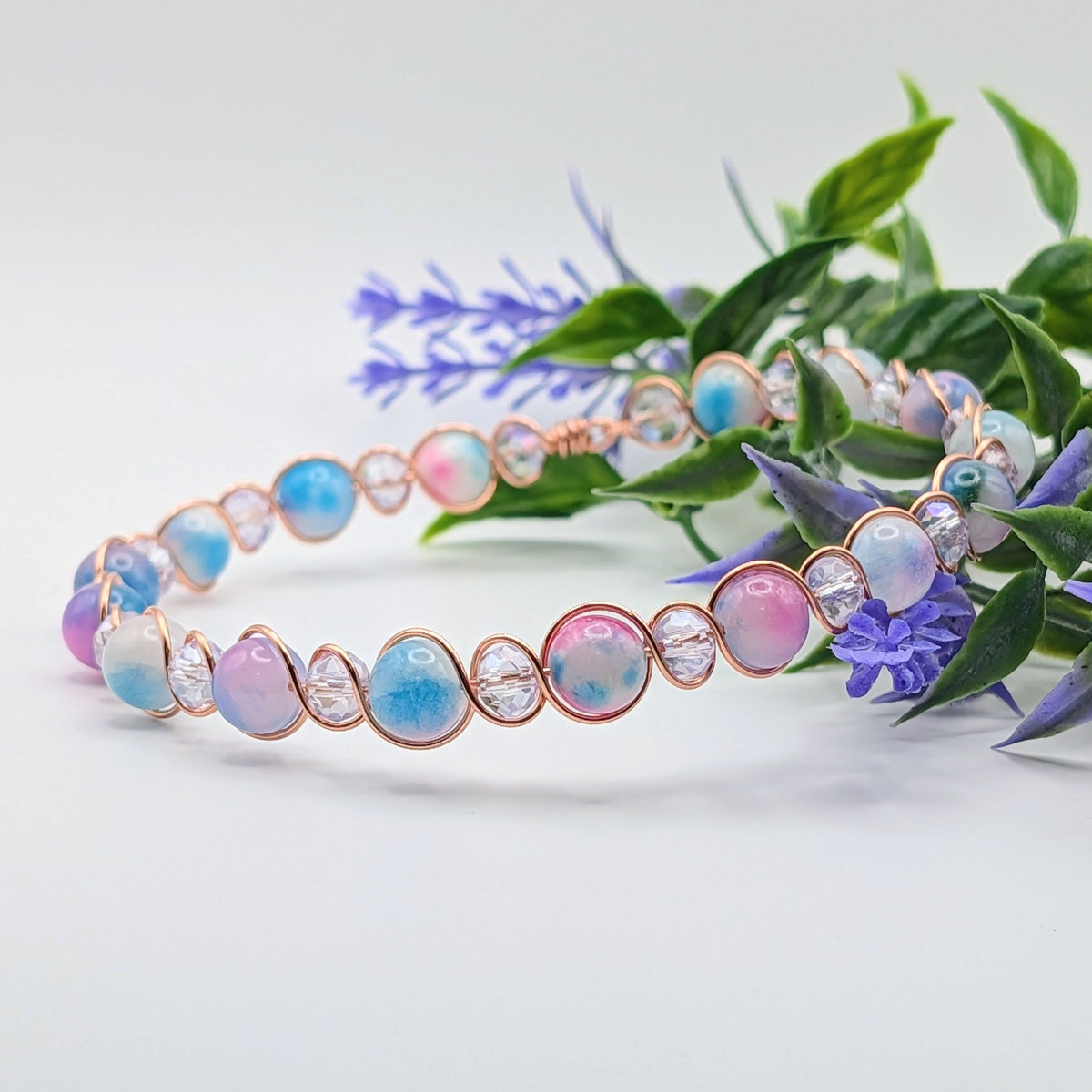 Cotton Candy Bottle Bracelet