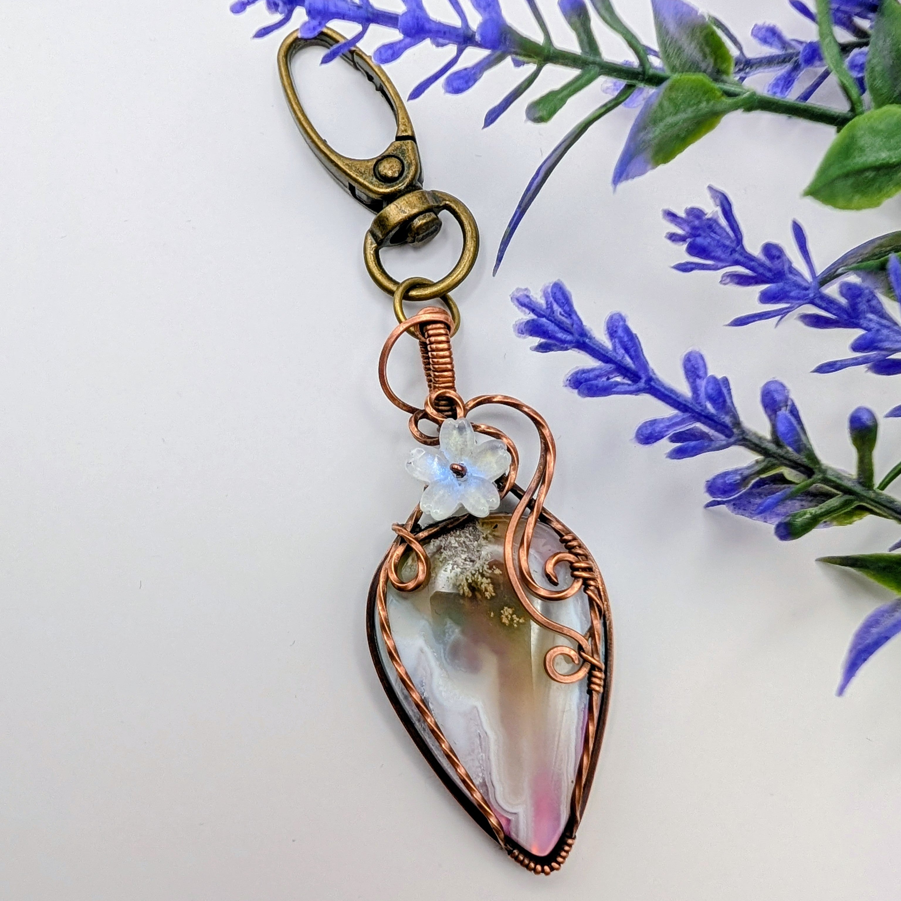 Rainbow Flower Dangle