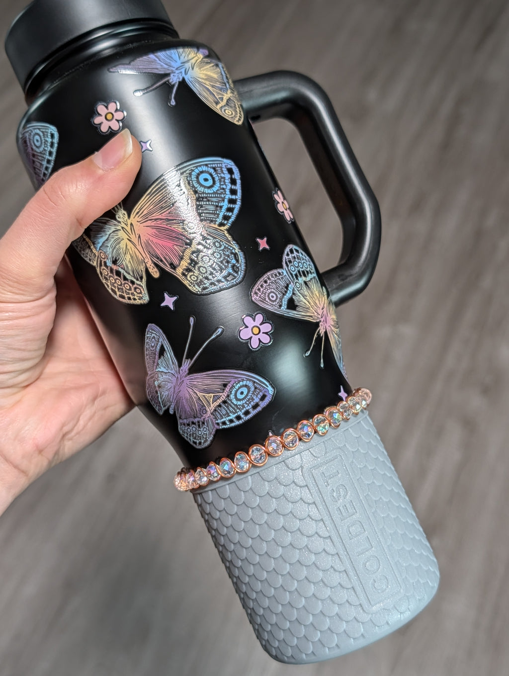 Ice Crystals Bottle Bracelet