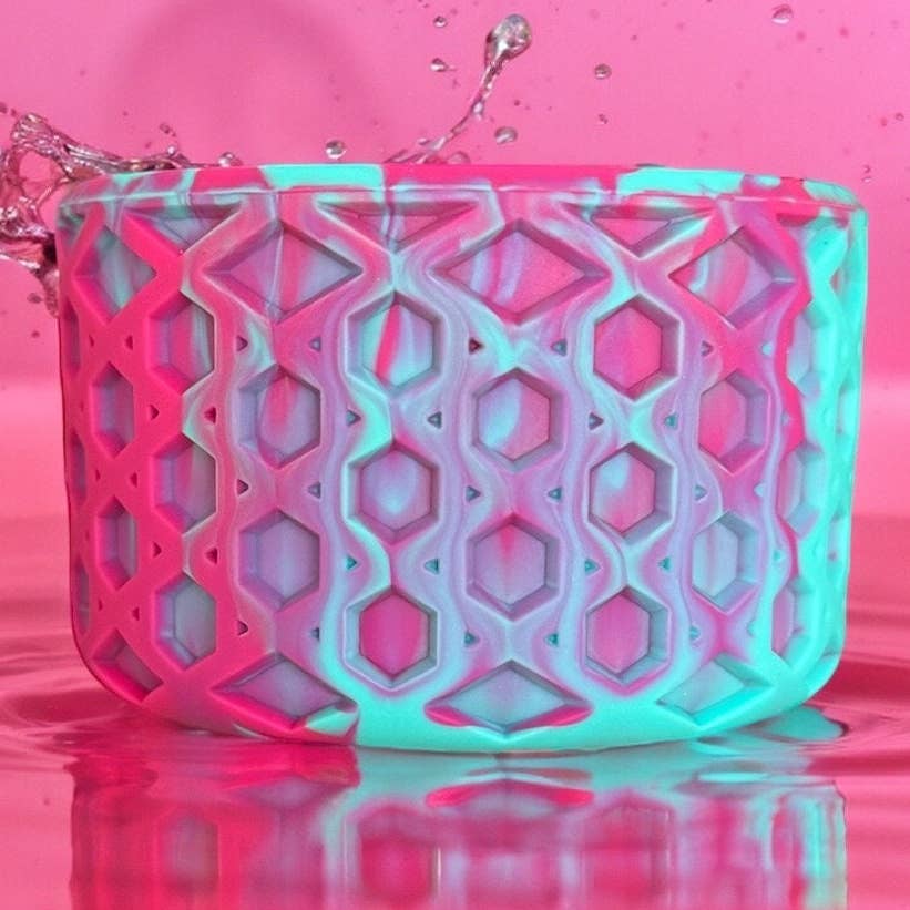 Pink Passion Swirl Bottle Boot