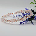 Rose Quartz Bottle Bracelet