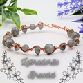 Labradorite arm bracelet