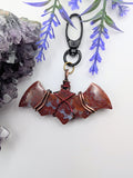 Batty Agate Dangle